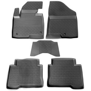 Covoare HYUNDAI Santa Fe III 2012-2018 - tip tavita - 100% cauciuc - SEINTEX