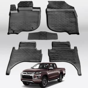 Covoare MITSUBISHI L200 V 2015-2023 - tip tavita - 100% cauciuc - SEINTEX