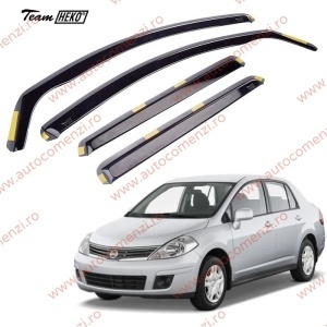 Paravanturi Heko NISSAN Tiida II 2004-2011 Sedan/Berlina (set fata-spate)