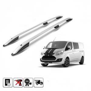 Set 2 bare portbagaj longitudinale FORD Transit Custom I 2012-2023 - varianta lunga - ALUMINIU