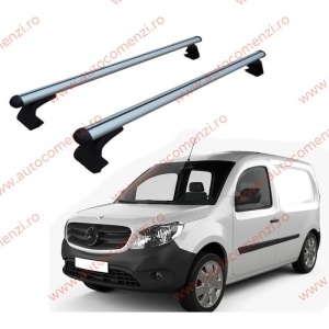 Set 2 bare portbagaj MERCEDES Citan I (W415) 2012-2021 - ALUMINIU - fixare pe caroserie