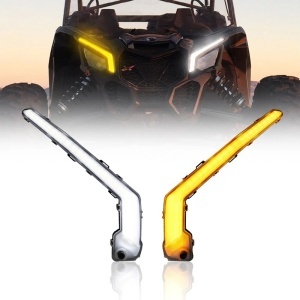 Set 2 lumini LED DRL si semnalizare compatibile Maverick X3