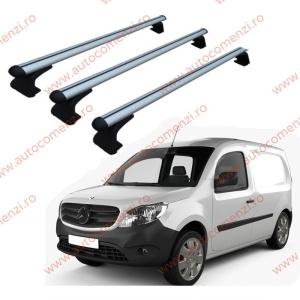 Set 3 bare portbagaj MERCEDES Citan I (W415) 2012-2021 - ALUMINIU - fixare pe caroserie