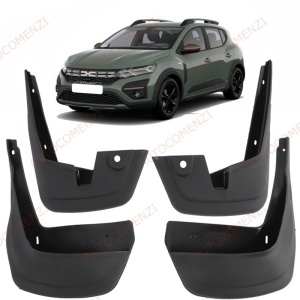 Set 4 aparatori noroi DACIA Sandero Stepway III 2020-prezent (fata-spate)