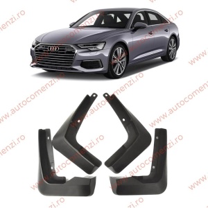 Set 4 aparatori noroi dedicate AUDI A6 C8 2018-prezent Sedan (fara pachet S-Line)