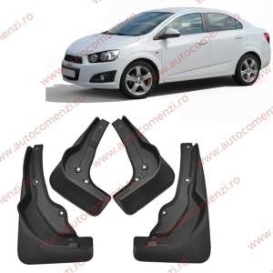 Set 4 aparatori noroi dedicate CHEVROLET Aveo II (T300) 2012-2020 Sedan