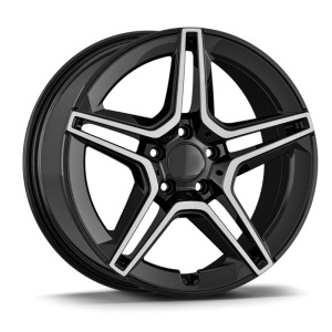 Set 4 jante aliaj MERCEDES Clasa C W204 2008-2015 - R17, 5x112, ET38