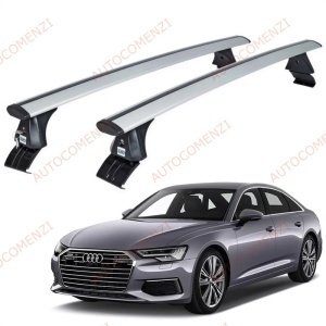 Set bare portbagaj AUDI A6 C8 2019-2025 Sedan/Berlina - ALUMINIU - prindere la usa - Wingbar