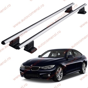 Set bare portbagaj BMW Seria 4 F32 / F36 2013-2020 - cu cheie antifurt / Aluminiu