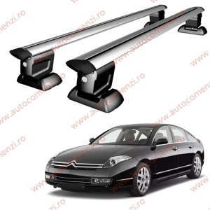 Set bare portbagaj CITROEN C6 2006-2012 - Wingbar - cu cheie antifurt / Aluminiu