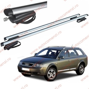 Set bare portbagaj cu cheie AUDI A6 C5 1997-2004 Allroad Avant - ALUMINIU