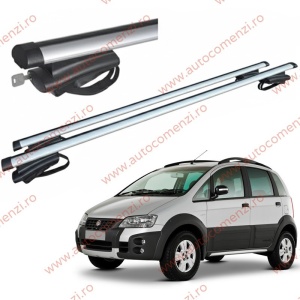 Set bare portbagaj cu cheie FIAT Idea 2003-2012 - ALUMINIU