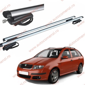 Set bare portbagaj cu cheie SKODA Fabia I 1999-2007 Combi - ALUMINIU