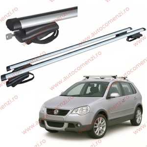 Set bare portbagaj cu cheie VW Cross Polo 2006-2009 - ALUMINIU