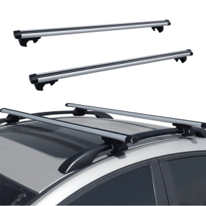 Set bare portbagaj DACIA Bigster 2024-prezent - cu cheie antifurt / Aluminiu – 135 cm