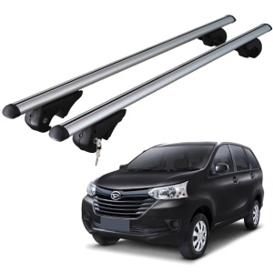 Set bare portbagaj DAIHATSU Xenia 2011-2023 - ALUMINIU / cu cheie antifurt - 135 cm - PREMIUM