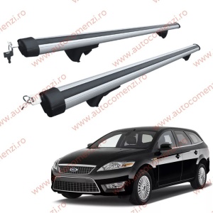 Set bare portbagaj FORD Focus II 2004-2010 Combi - Aluminiu / cu cheie antifurt - 120 cm