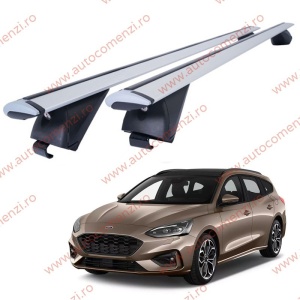 Set bare portbagaj FORD Focus IV 2018-prezent Combi - Wingbar - Aluminiu / cu cheie antifurt