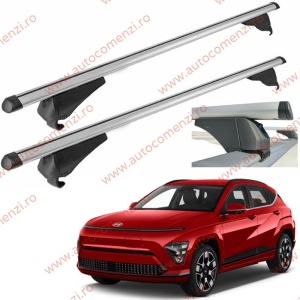 Set bare portbagaj HYUNDAI Kona II 2023-prezent - Aluminiu / cu cheie antifurt