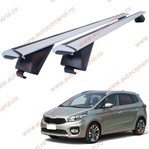 Set bare portbagaj KIA Carens III 2013-2019 - Wingbar - Aluminiu / cu cheie antifurt
