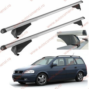 Set bare portbagaj OPEL Astra G 1998-2009 Combi - Aluminiu / cu cheie antifurt