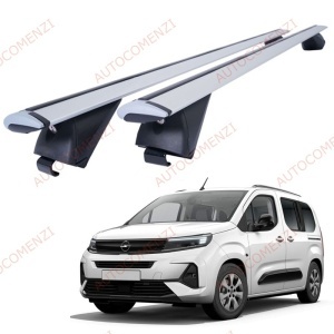 Set bare portbagaj OPEL e-Combo Life 2024-prezent (electric) - Wingbar - Aluminiu / cu cheie antifurt