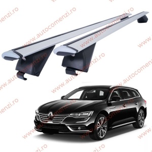 Set bare portbagaj RENAULT Talisman 2015-2022 Combi - Wingbar - Aluminiu / cu cheie antifurt