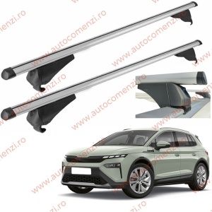 Set bare portbagaj SKODA Elroq 2025-prezent - Aluminiu / cu cheie antifurt