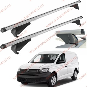 Set bare portbagaj VW Caddy IV (SB) 2021-prezent - Aluminiu / cu cheie antifurt