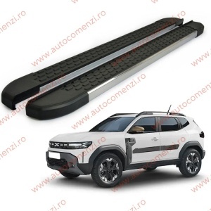 Set praguri DACIA Duster III 2024-Prezent (praguri + kit montaj)