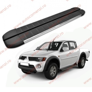 Set praguri MITSUBISHI L200 IV 2005-2015 (praguri + kit montaj)