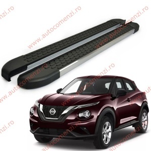 Set praguri NISSAN Juke II 2019-prezent (praguri + kit montaj)