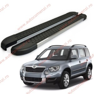 Set praguri SKODA Yeti 2009-2017 (praguri + kit montaj)