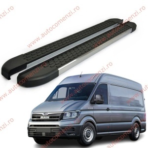 Set praguri VW Crafter II 2017-prezent (praguri + kit montaj)