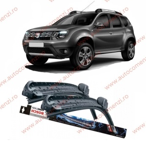 Set stergatoare parbriz DACIA Duster I 2010-2017 (sofer + pasager) BOSCH