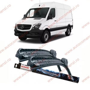 Set stergatoare parbriz MERCEDES Sprinter II 2006-2018 (sofer + pasager) BOSCH