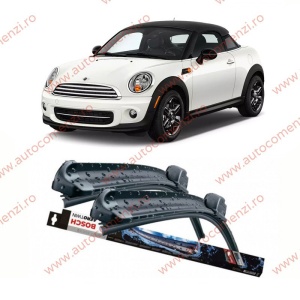 Set stergatoare parbriz MINI Roadster (R59) 2012-2015 (sofer + pasager) BOSCH