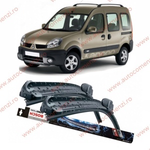 Set stergatoare parbriz RENAULT Kangoo II 2007-2021 (sofer + pasager) BOSCH