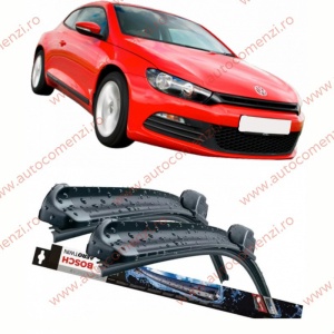 Set stergatoare parbriz VW Scirocco 2008-2017 (sofer + pasager) BOSCH