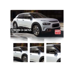 Capace oglinda tip BATMAN CITROEN C4 Cactus 2017-2020 Facelift - negru lucios - BAT10058/C572-BAT2