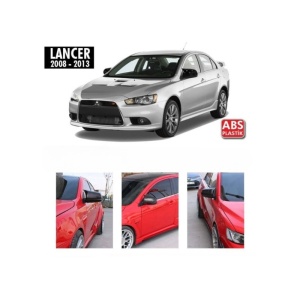 Capace oglinda tip BATMAN MITSUBISHI Lancer IX 2007-2013 Pre-Facelift - negru lucios - BAT10127/C559-BAT2