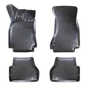 Covoare auto tavita AUDI A4 B8 2008-2016 (4 bucati)
