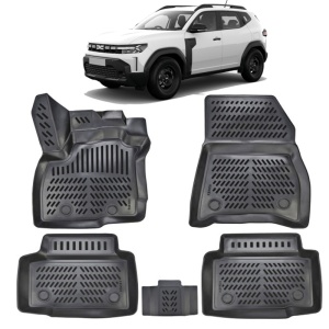 Covoare auto tavita DACIA Duster III 2024-prezent (Mild Hybrid 48V) (5 bucati)