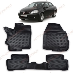 Covoare auto tavita FIAT Linea 2007-2018 (5 bucati)