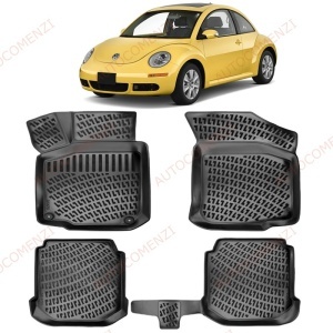 Covoare auto tavita VW New Beetle 1998-2011 (5 bucati)