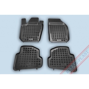 Covoare cauciuc SKODA Fabia III 2014-2021 - tip tavita - REZAW PLAST