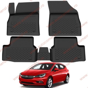 Covoare cauciuc tavita OPEL Astra K 2015-2022 (Ultra SHL)