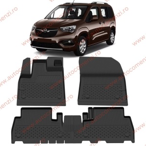 Covoare cauciuc tavita OPEL Combo Life E 2018-prezent (Ultra SHL)
