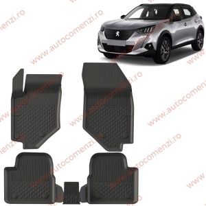 Covoare cauciuc tavita PEUGEOT 2008 II 2019-prezent (fara Hybrid)(Ultra SHL)