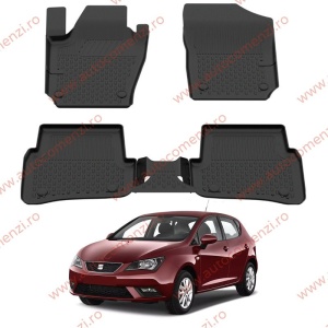Covoare cauciuc tavita SEAT Ibiza IV 2008-2017 (Ultra SHL)